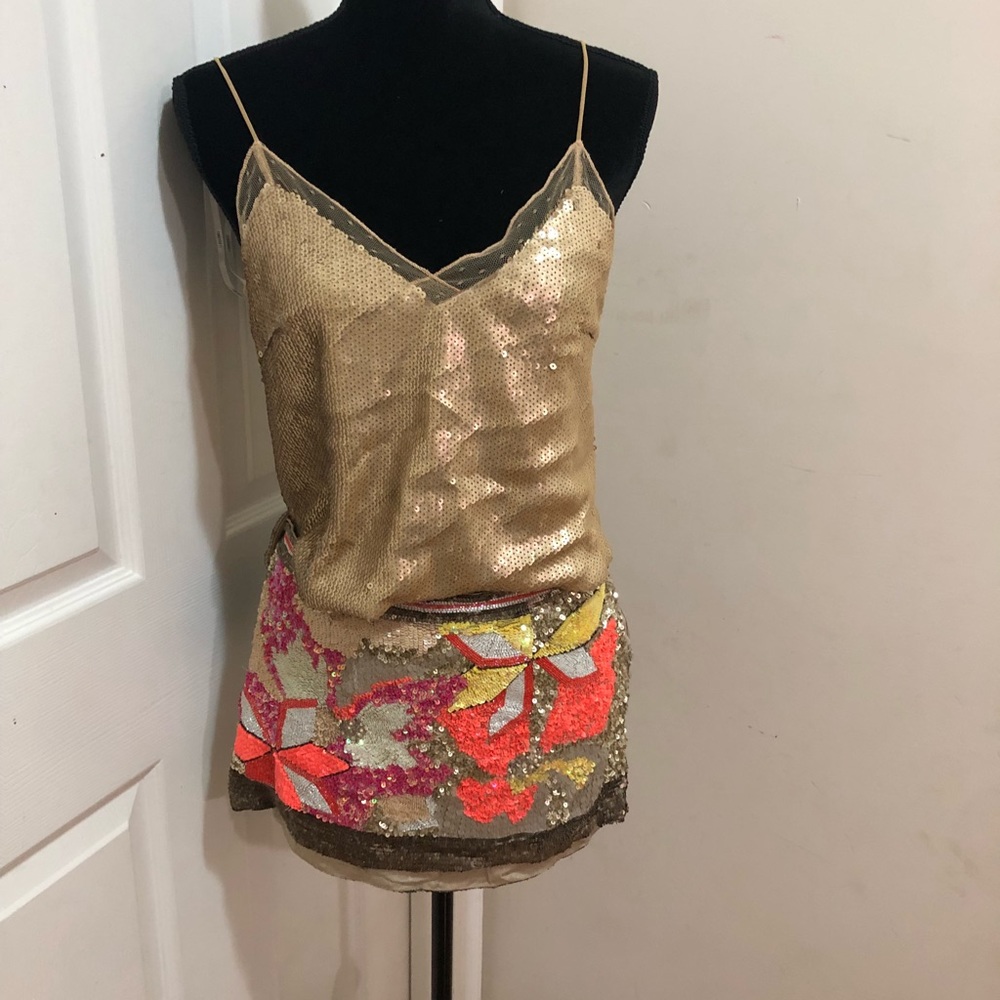 Skirt and top